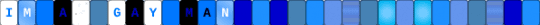 Im A Gay Man Single - blue,light blue