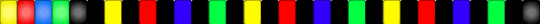 Hogwarts House Colors SIngle - black,red,purple,colorful