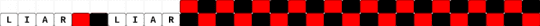 Liar Liar Ladder - white,red
