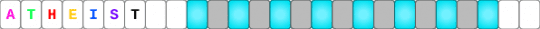 Atheist Single - beige,light blue
