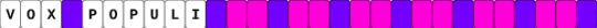 Vox Populi Single - purple,pink
