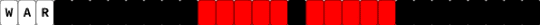 WAR Single - red