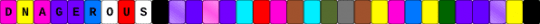 Dnagerous Single - red,pink,purple,yellow