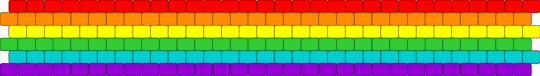 Pride cuff!! - red,green,purple,colorful,pride,rainbow,queer
