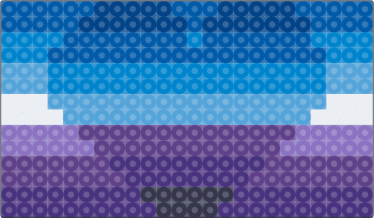 Berriromantic Perler - blue,purple,lgbtq,pride,berriromantic