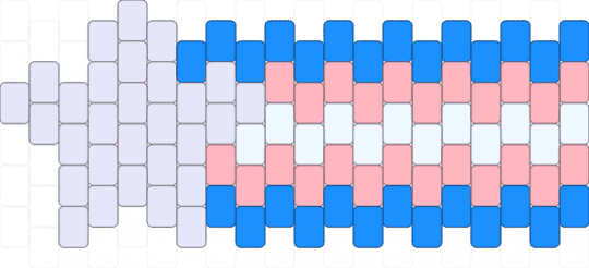 Trans Kandi Star! - light blue,pink,cotdstars