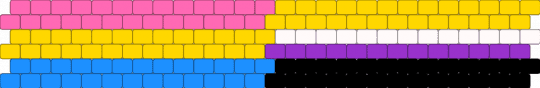 pan x non binary cuff - yellow,cuff,pansexual,nonbinary,pride