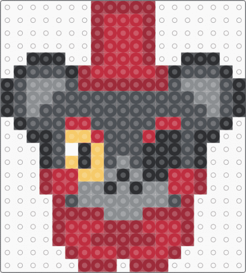 Lefty - gray,red