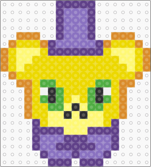 Fredbear - yellow,purple