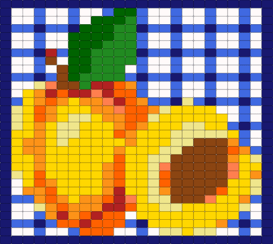 Peach Remix - banner, blue, flag, orange, peach, purple, yellow