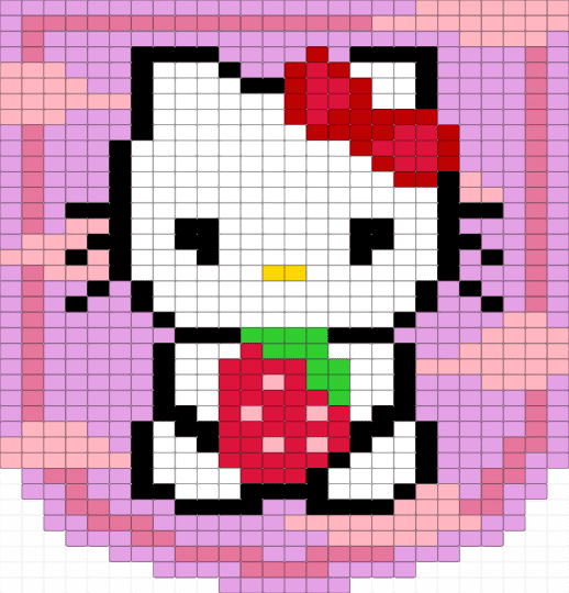 Hello Kitty Banner - pink,hellokitty,kitty,banner,flag
