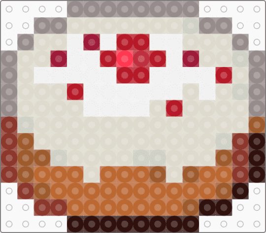 minecraft cake - tan,beige,minecraft,mc,minecraftitem,minecraftcake,cake,itemminecraftcake,minecraftperler