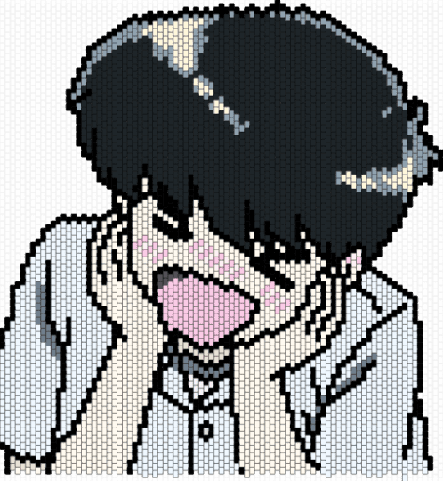 Nakamura!! ^^ - anime, bl, black, goforitnakamura, gray, pink, white