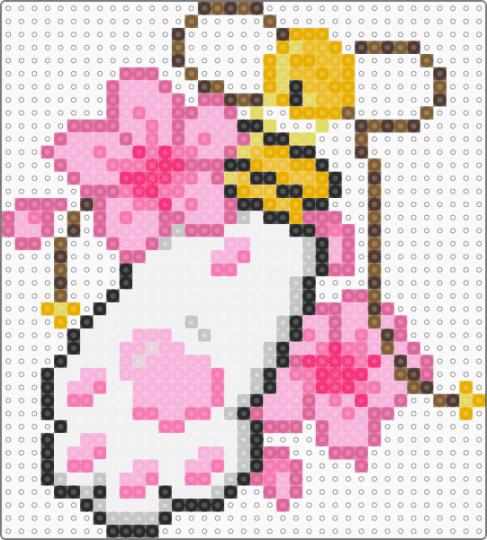 Lucky Foot :3 - pink,lucky foot,kitty,sakura