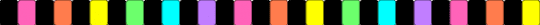 emo rainbow single - black,pink,orange,yellow,cotdboldcolors,rainbow,colorful,emo,scene,emocore,scenecore,egirl
