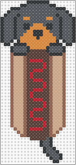 Hot dog - purple,tan,beige,brown,dog,animal,food