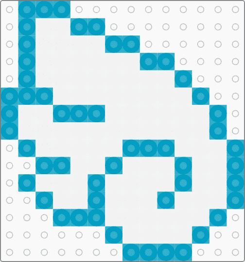 Wing - light blue,white,wing