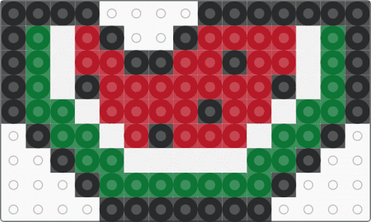 watermelon 4 - green,red