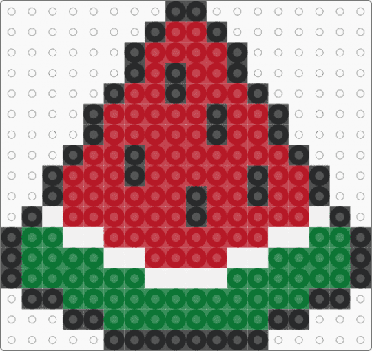 watermelon 3 - red,green