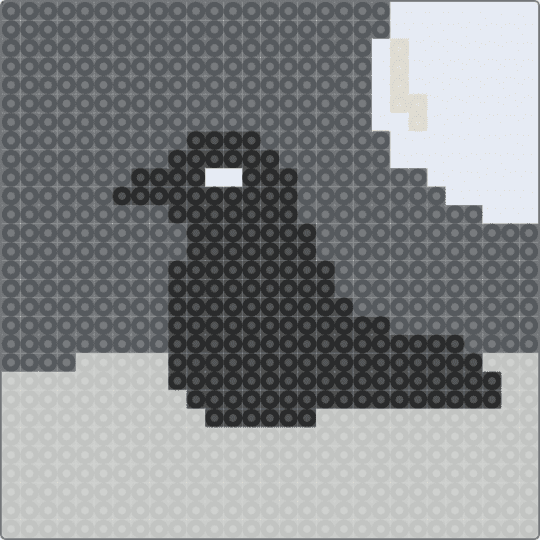 sleepy crow - 