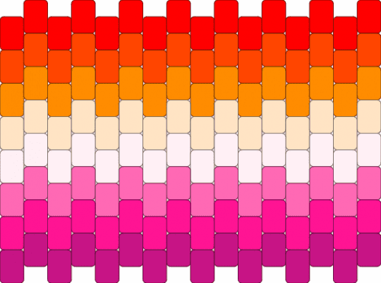 Lesbian cuff - red,pink