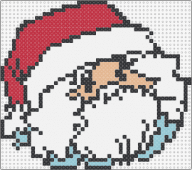 Mini Jingle Grumps: Dan - game grumps,santa claus,dan,youtube,christmas,head,white,red