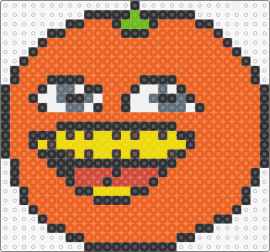 Annoying Orange - annoying orange,meme,character,tv show,smile,face,fruit,yellow,orange