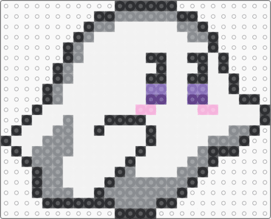 Mini Ghost - ghost,spooky,halloween,cute,spirit,cartoon,anime,character,holiday,white,gray