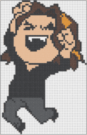 Game Grumps Arin - arin,game grumps,youtube,character,tan,black,gray