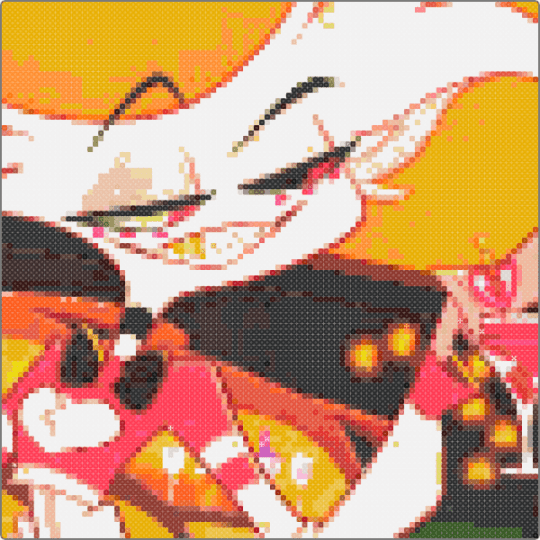 angel dust - orange,beige,red,brown,hh,hazbin hotel,angel dust,horney,porn