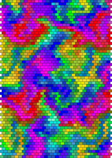 bag back - bag, colorful, green, neon, panel, pink, purple, rainbow, red, weirdcore