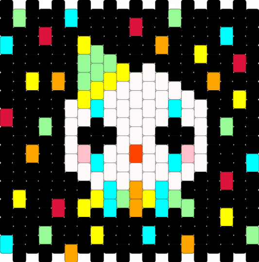 Clown :p - black,white,yellow,light blue,teal,colorful,cotdaprilfoolsday2026,clown