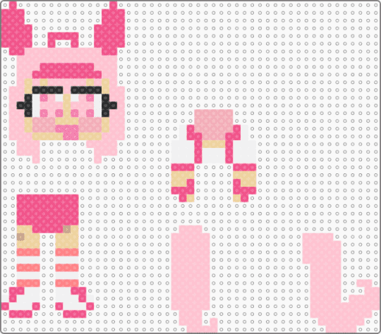haru urara dangler - pink