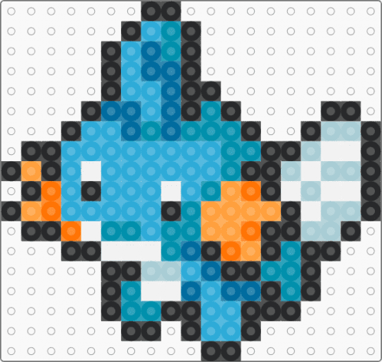 mudkip - light blue