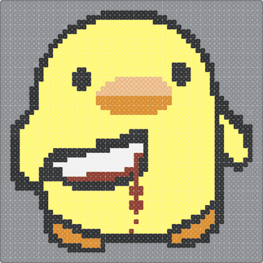 duck killer - gray,yellow