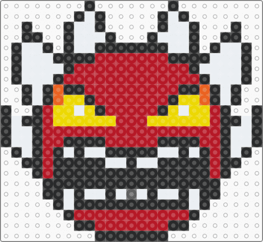 extreme demon - black, red