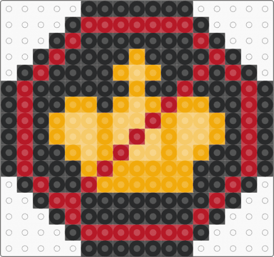 NO KINGS!! - red,orange,nokings,no kings,political,protest,perler