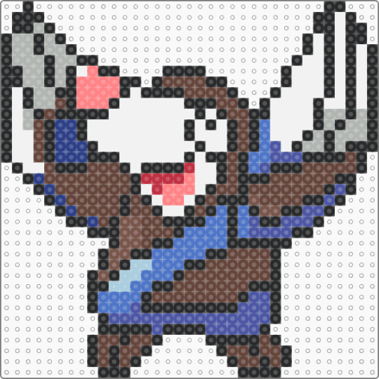Drilbur - black,brown,blue,purple