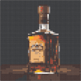 Whiskey bottle with background - whiskey,alcohol,drink,cozy evening,crafting connoisseurs,dark backdrop,amber,war