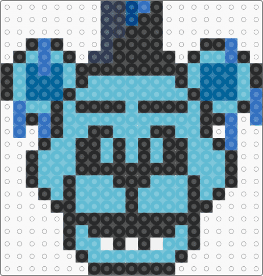 frostbite freddy - light blue,fnaf,freddy,five nights at freddys