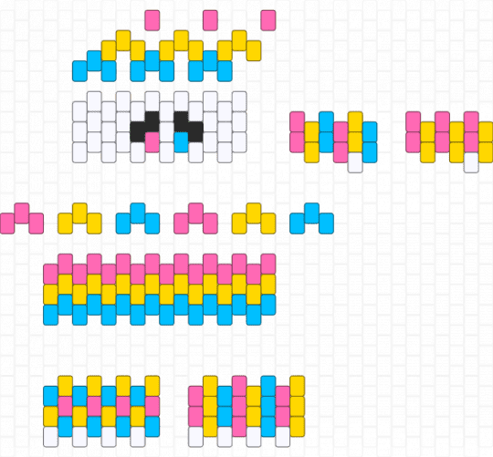 Pan Clown for Vee_Version_1 - yellow,light blue
