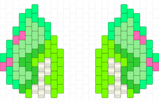 clover's ears (my fursona) - green,teal