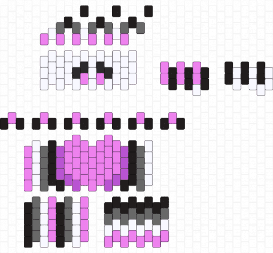 ace clown mini - pink,gray