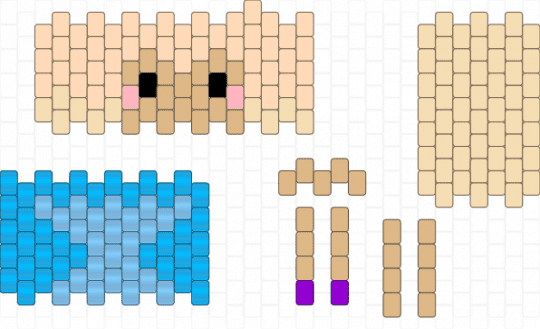 taylor swift doll remake - beige,light blue