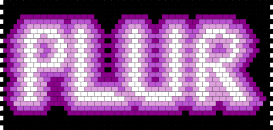 purple plur banner (REMIX) - pink