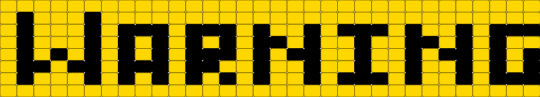 warning sign cuff ladder - yellow,black,warning