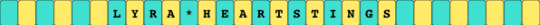 Lyra Heartstrings mlp single - yellow,light blue