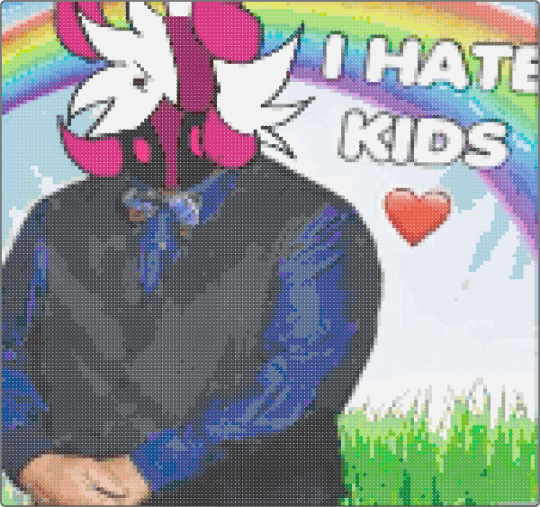 runs away - gray,pink,green,blue,colorful