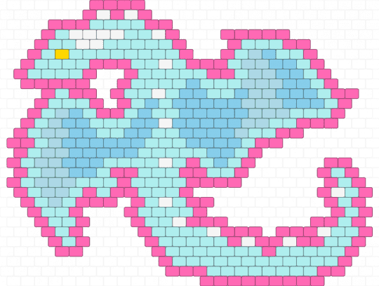 Scaled And Icy Trash dragon - pink,light blue,illipilots,twenty one pilots,scaled and icy,sai