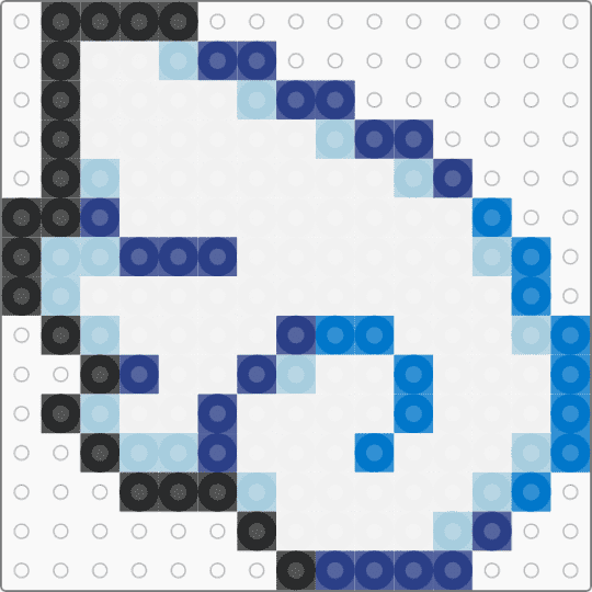 Angel Wing Pattern! - white,light blue,blue